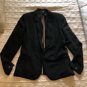 Rag & none black blazer size 6